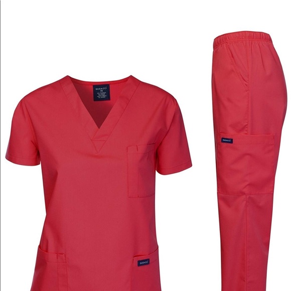 0281 Dagacci Scrubs Medical Uniform Women and Man